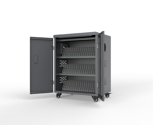 ABS kỹ thuật Cabinet sạc máy tính bảng nhựa 54 cổng xe tải
