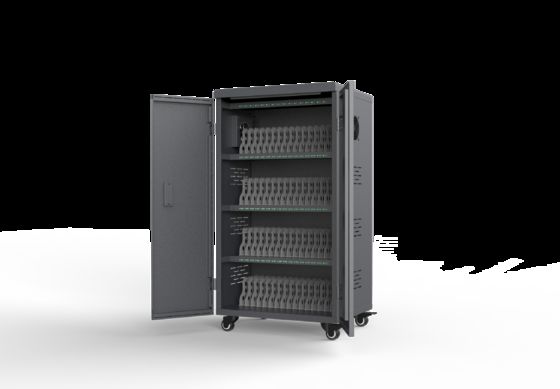 Giá nhà máy được lắp ráp đầy đủ Tủ lưu trữ máy tính bảng nhỏ gọn Thẻ sạc USB cho 64 thiết bị