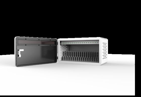 Fully Assembled 18 USB Ports iPad Charging Cabinet with 5V 2.4A Power Outlets and CE FCC RoHS Certification