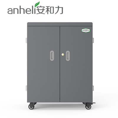 Tủ sạc thông minh 8S màu xám đen cho trường học Máy tính bảng 54 chiếc