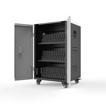 AC 42 cái Máy tính bảng có thể khóa được Trạm tủ sạc di động mạ kẽm