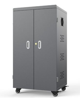 Xe đẩy sạc máy tính xách tay Ipad bằng nhựa kỹ thuật ABS cho trường học 85kg