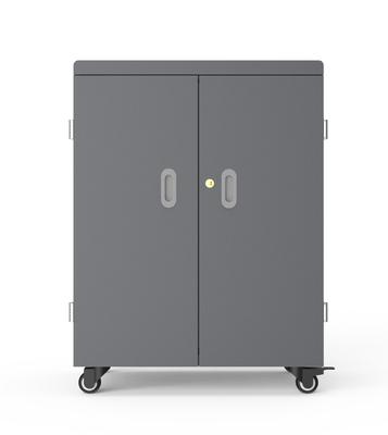 250V 54 đơn vị Giỏ sạc Ipad trên bánh xe mạ kẽm