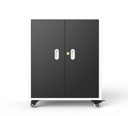 Bảo vệ chống rò rỉ Nhiều tủ lưu trữ máy tính xách tay Xe đẩy 30 chiếc